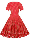 Vestido De Novia Rojo De La Vendimia