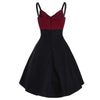 Vestido Midi Vintage Burdeos