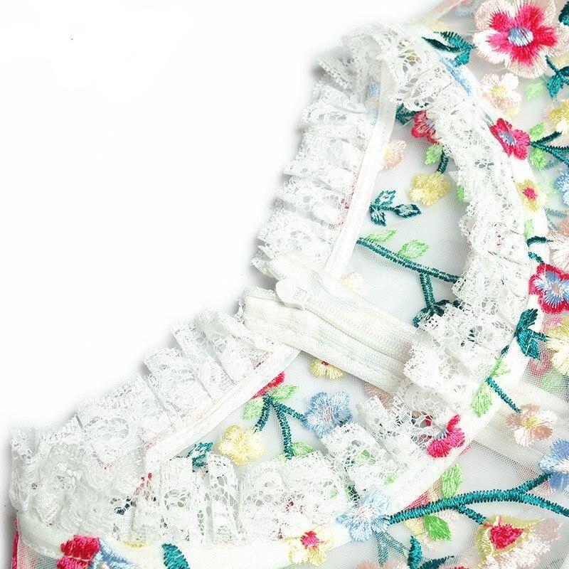 Vestido Vintage Moderno Blanco