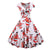 Vestido De Navidad De Los Años 50