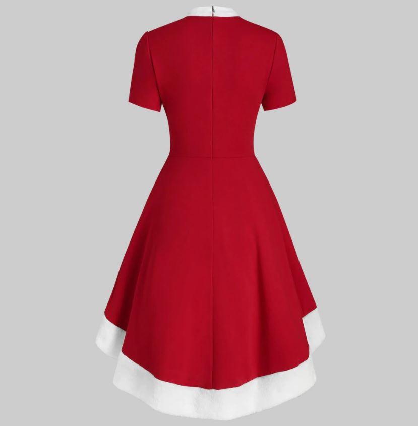 Vestido Rojo Vintage 60s