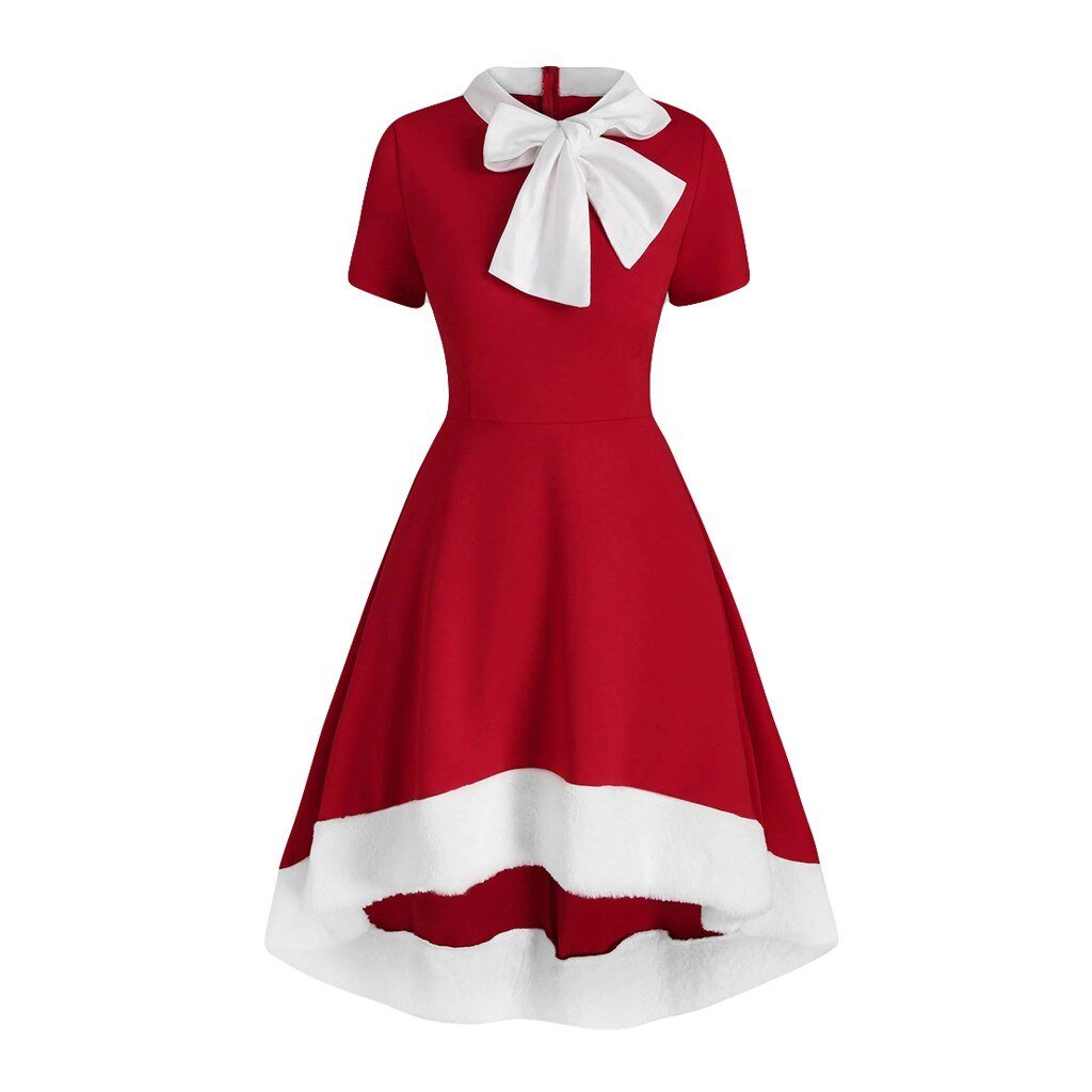 Vestido Rojo Vintage 60s