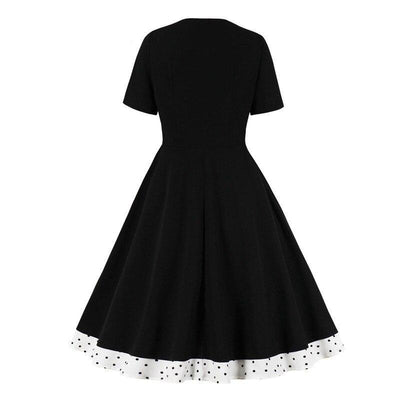 Vestido De Lazo Años 50