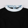 Vestido Vintage Negro Plateado