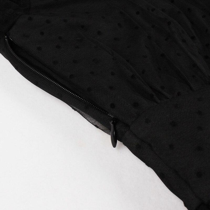 Vestido Vintage Lunares Negro