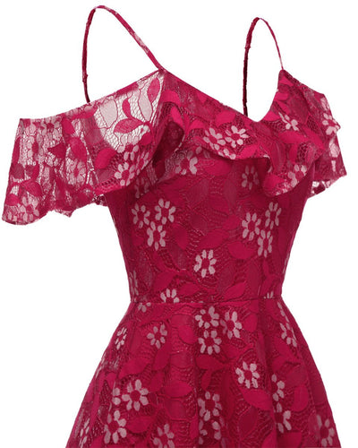 Vestido Vintage Burdeos