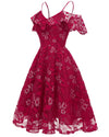Vestido Vintage Burdeos