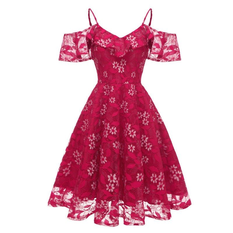 Vestido Vintage Burdeos