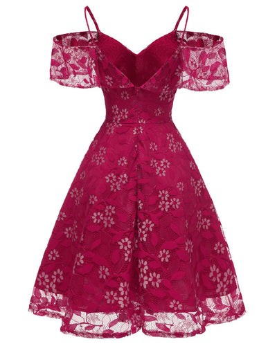 Vestido Vintage Burdeos