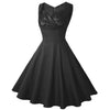 Vestido Negro De La Vendimia