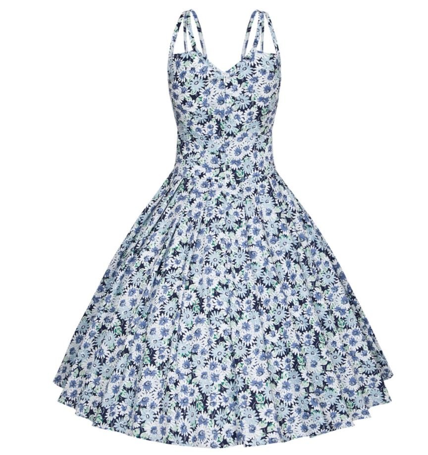 Vestido Vintage Florecillas