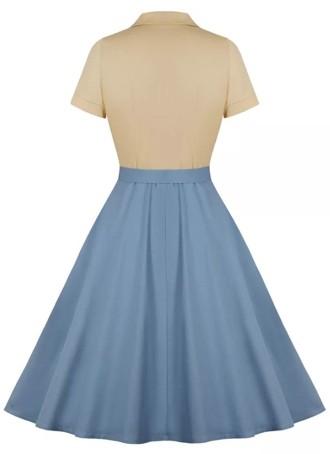 Vestido Pin-Up Vintage Años 50