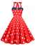 Vestido Vintage Pin Up Con Corazón De Ee. Uu.