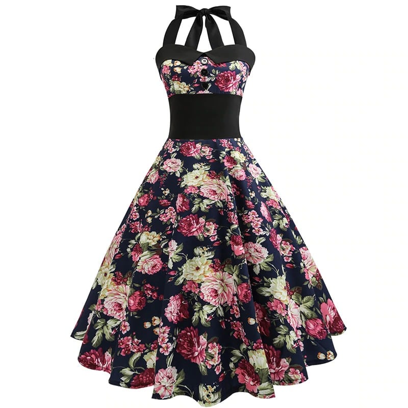 Vestido Pin-Up Vintage Kitsch