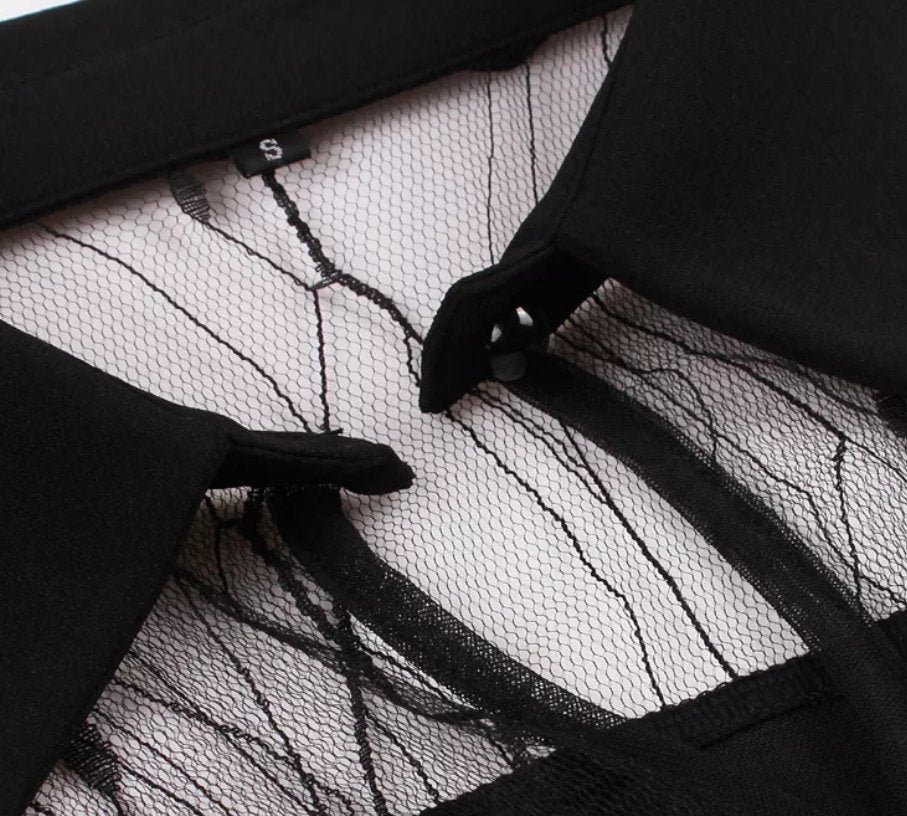 Vestido Pin Up Mariposas Vintage