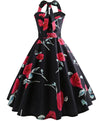 Vestido Pin Up Vintage Rosa