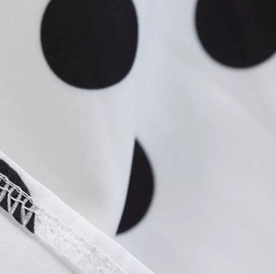 Vestido Vintage Pin Up Lunares Negros