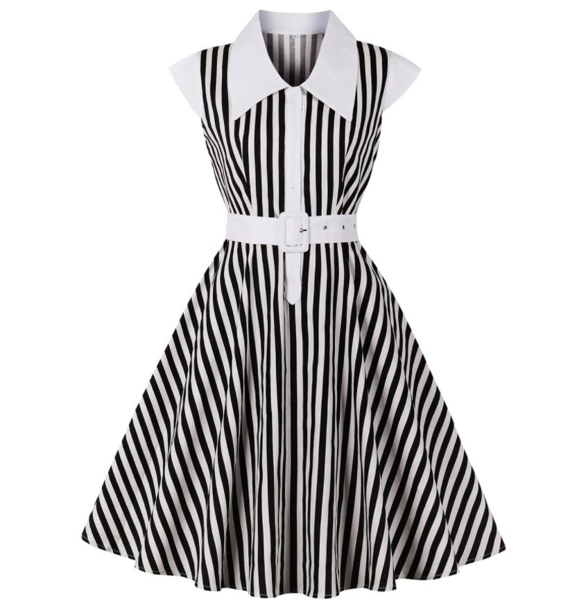 Vestido Rockero Pin Up Vintage