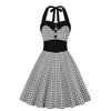 Vestido Vintage - Vichy Negro Pin-Up