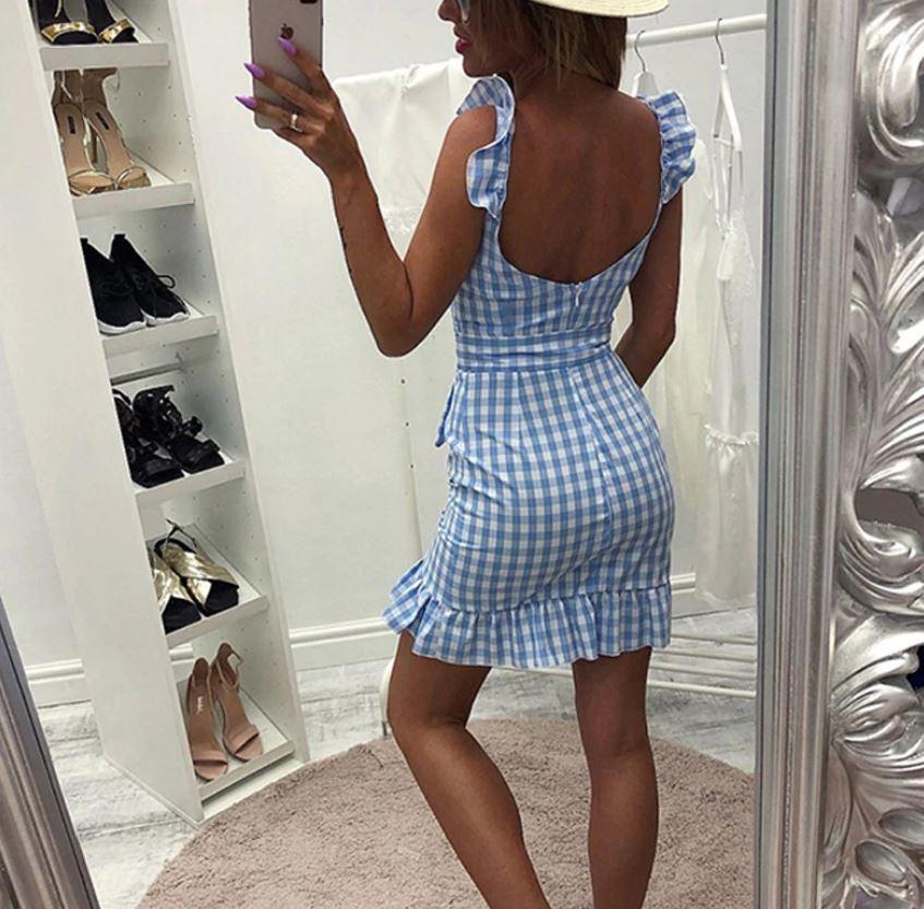 Vestido Vintage Playa Azul