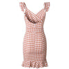 Vestido Vintage De Playa Rosa