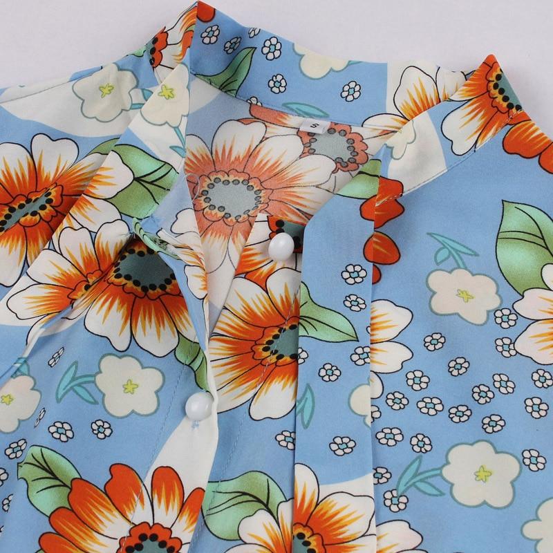 Vestido Vintage Plisado Cielo