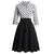 Vestido Vintage Lunares Negro