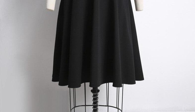 Vestido Vintage Lunares Negro