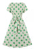 Vestido Vintage A Rayas De Lunares