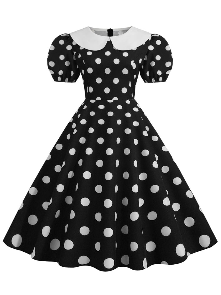 Vestido De Lunares De La Vendimia