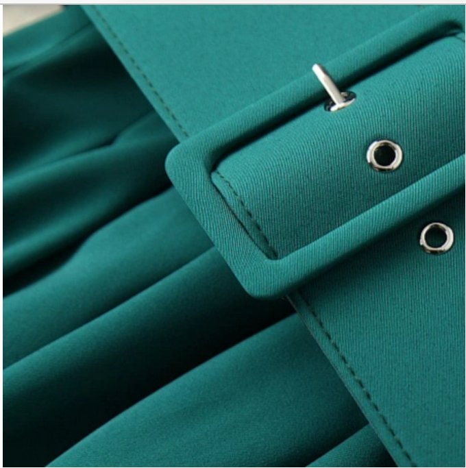 Vestido Vintage Verde Calidad