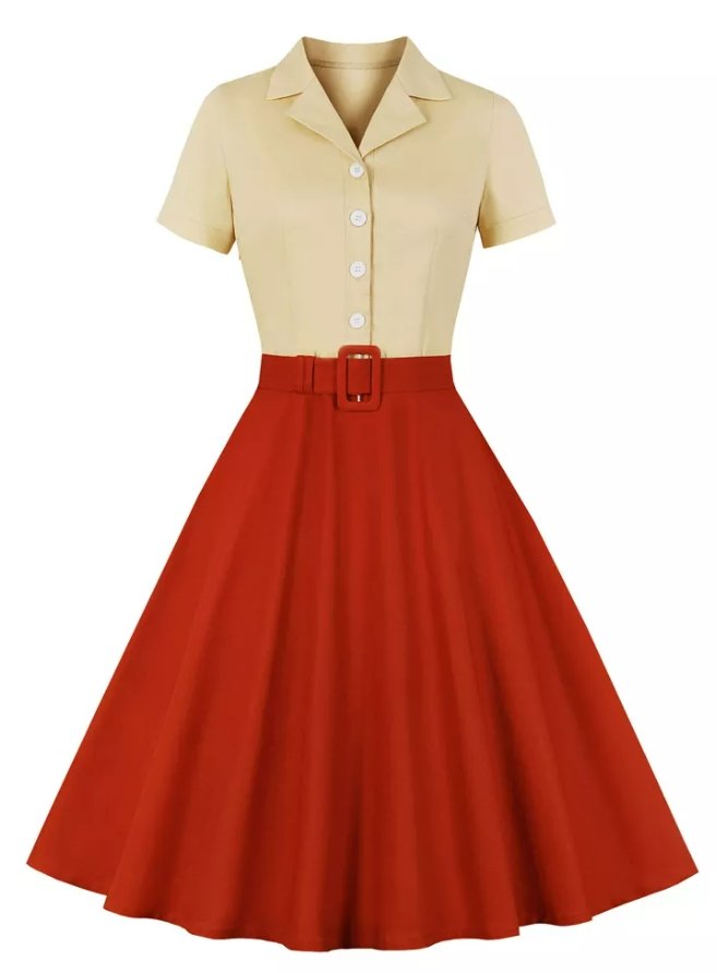 Vestido Rockero Vintage