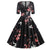 Vestido Rockabilly Vintage 50s Aves