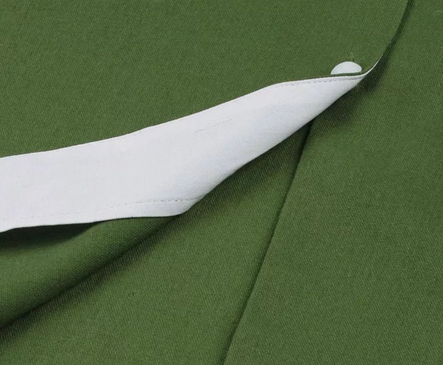 Vestido Rockabilly Vintage 50s Verde