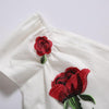 Vestido Vintage Rockabilly De Encaje Blanco