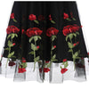 Vestido Vintage Rockabilly Encaje Negro