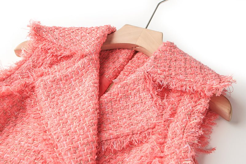 Vestido Vintage Rosa Empolvado