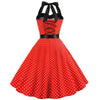 Vestido Rojo De La Vendimia