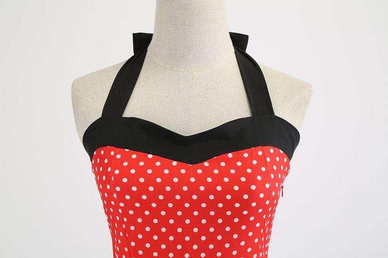 Vestido Rojo De La Vendimia