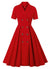 Vestido Liberty Rojo Vintage