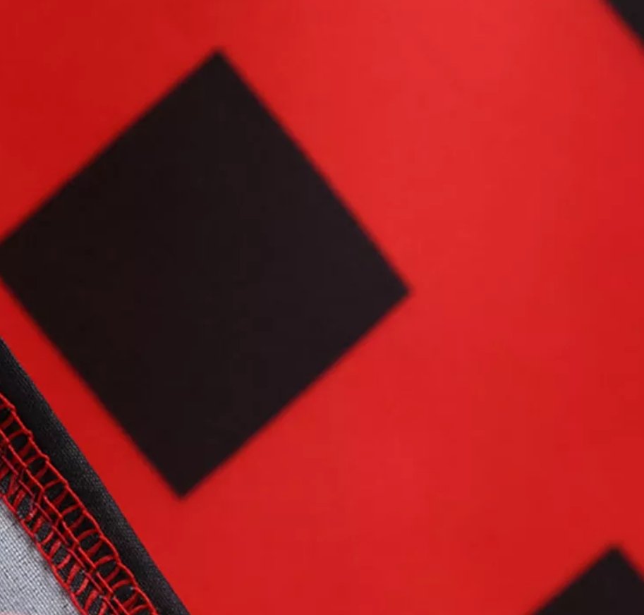 Vestido Vintage Rojo Moderno