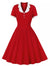 Vestido Vintage Rojo Pasión