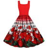 Vestido Vintage San Valentin Rosas