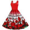 Vestido Vintage San Valentin Rosas