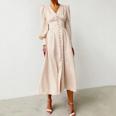 Vestido De Satén De Época