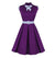 Vestido Camisero Morado Sexy Vintage