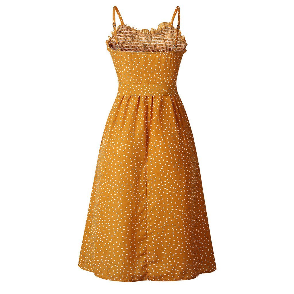 Vestido Vintage Sixties Amarillo