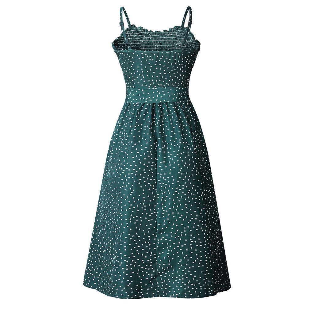 Vestido Vintage Sixties Verde