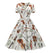 Vestido De Columpio Vintage