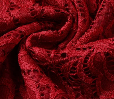 Vestido Vintage Traje Rojo